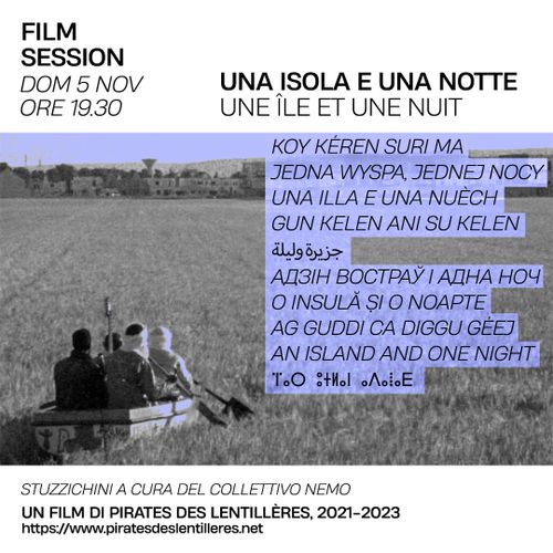 Proiezione film "Una Isola e una Notte" + cena